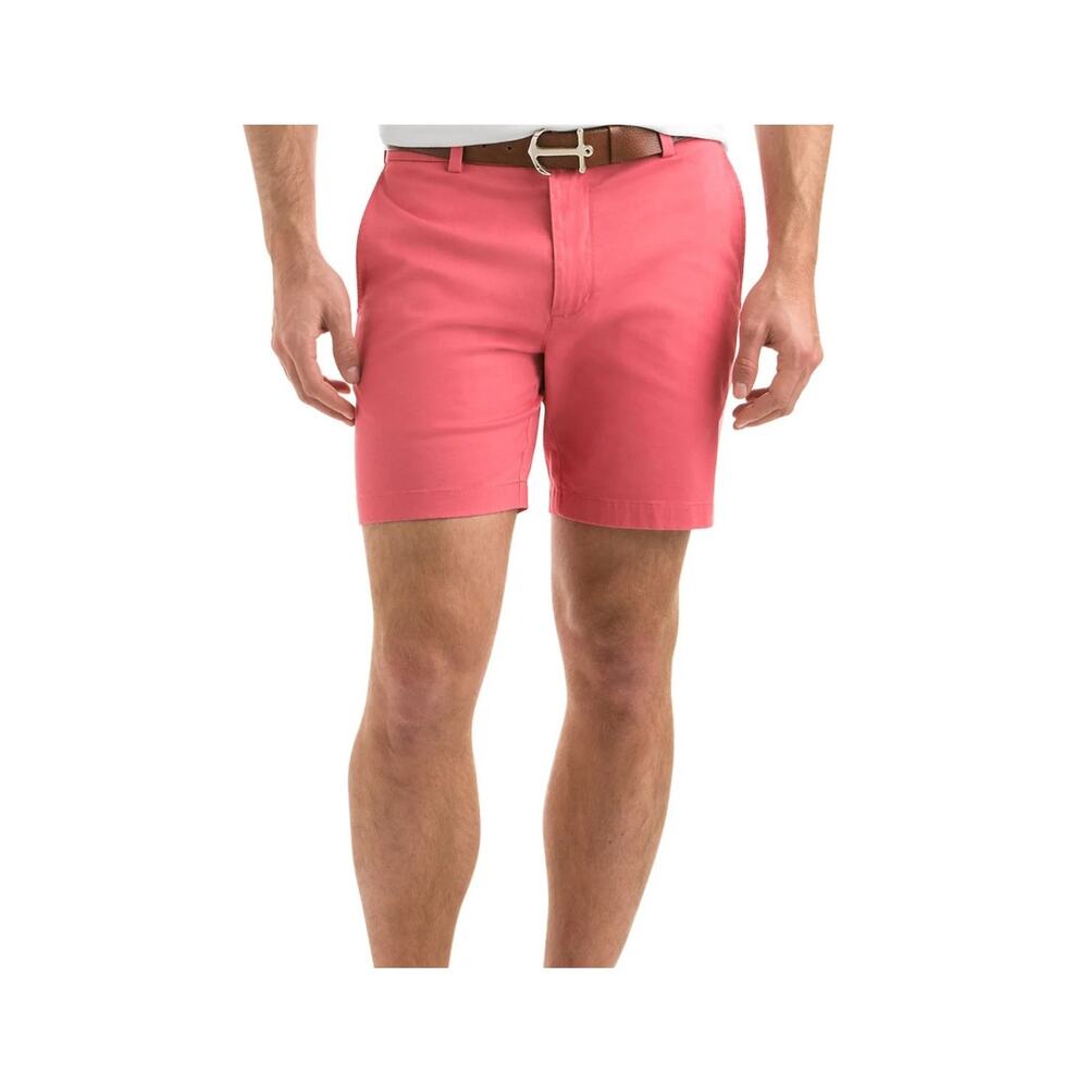 Vineyard Vines‎ Mens 7" STRETCH BREAKER SHORT JETTY RED Performance size 35